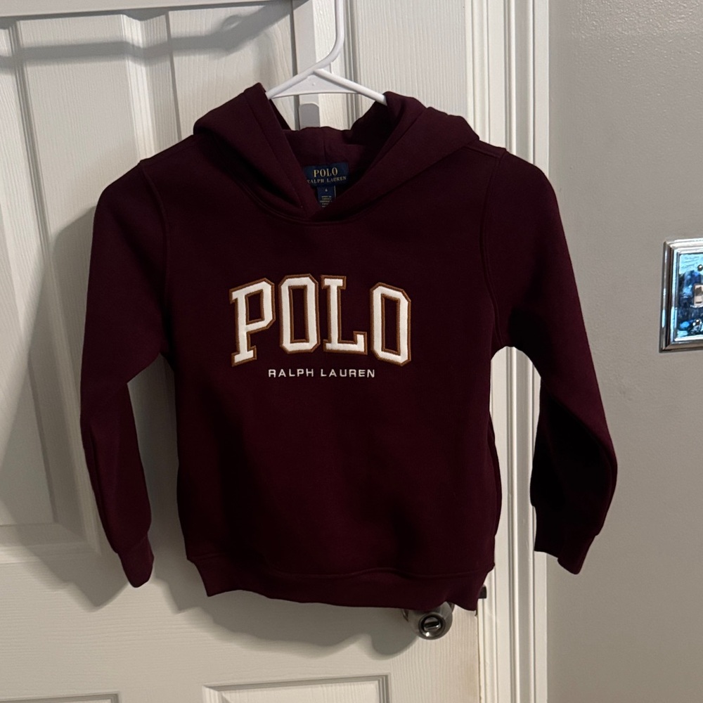Polo by Ralph Lauren Kids Maroon Hoodie